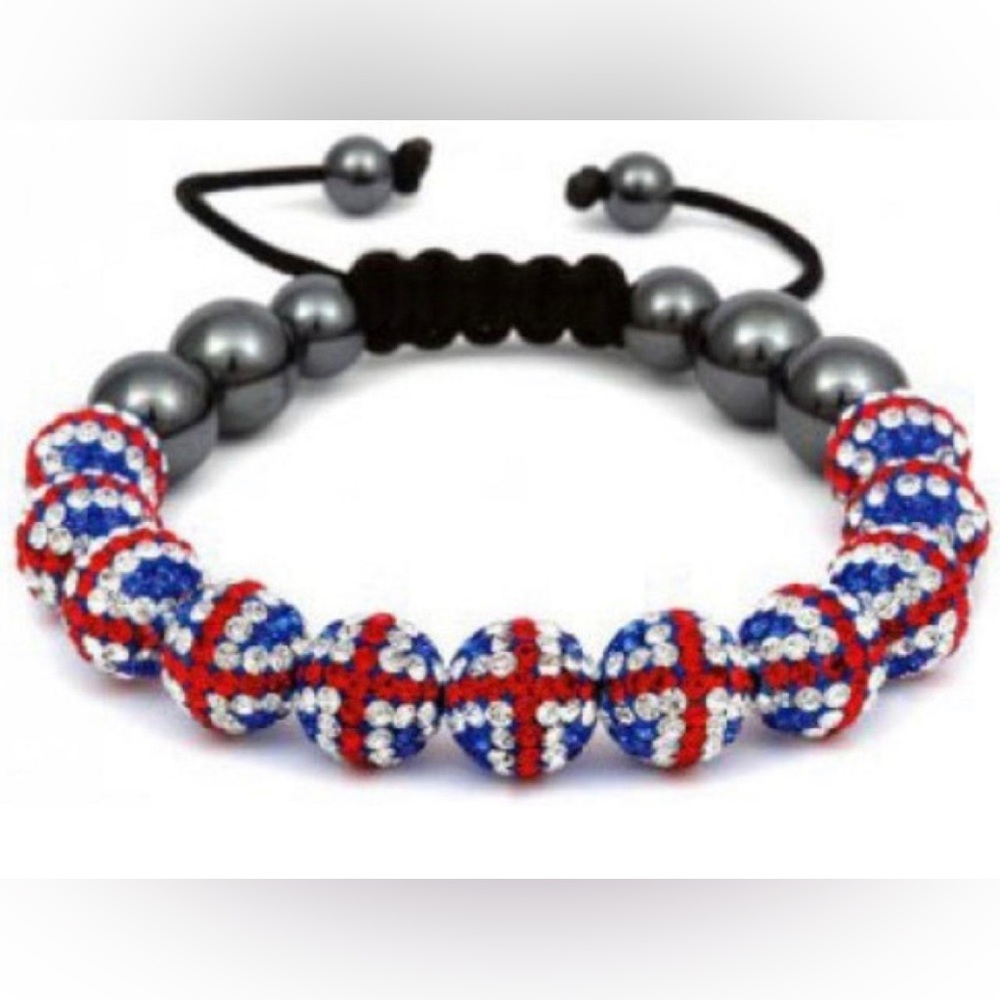 Swarovski Crystal British shamballa